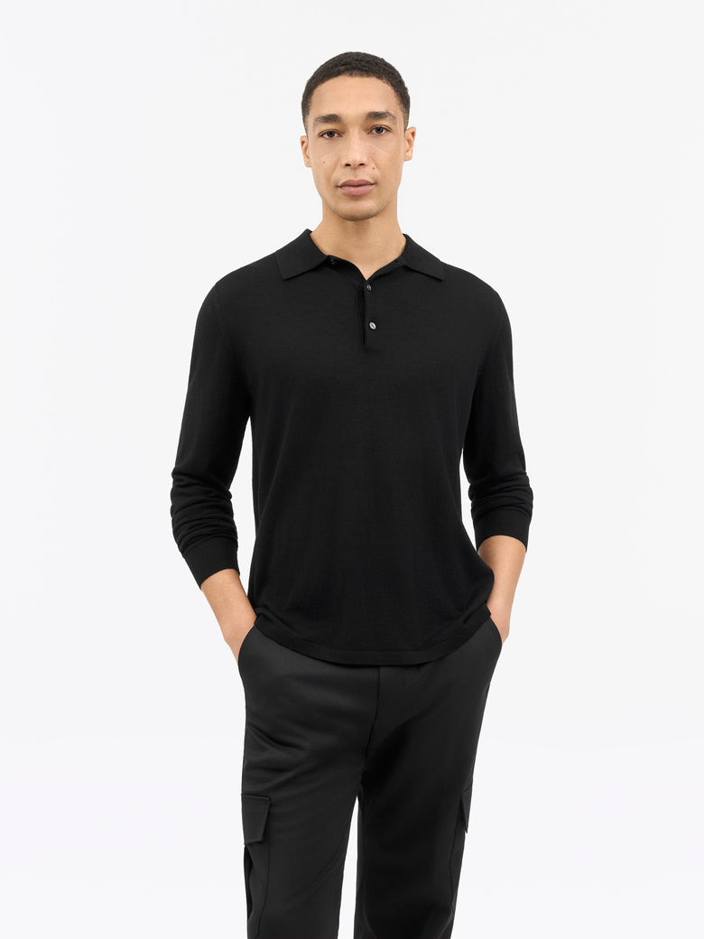 Eross RWS Merino Wool Shirt - Black