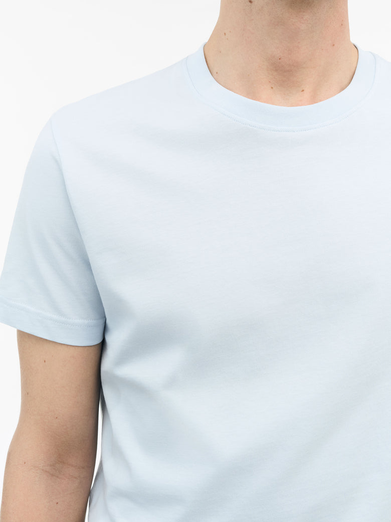 Dillan - Basic Cotton T-Shirt - Light Blue