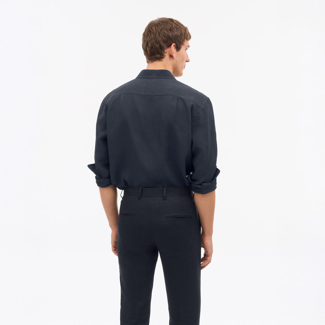 Spenser Casual Shirt - Midnight Blue