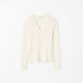 Giane Slim Fit Cardigan - Alabaster White