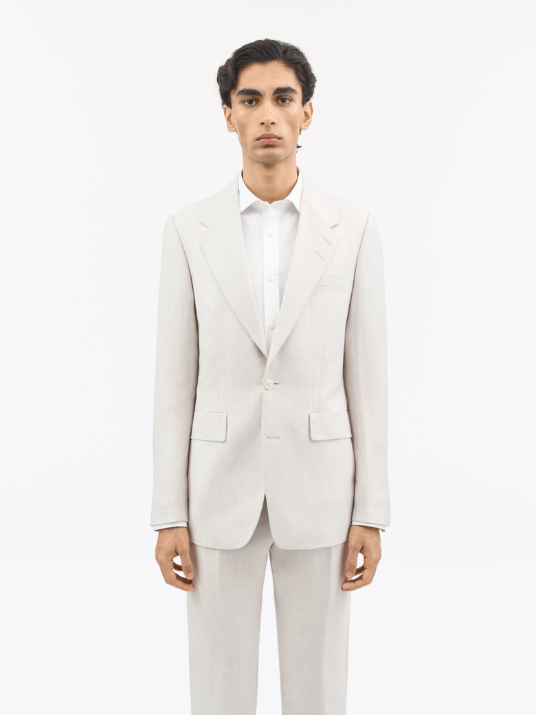 Jon Classic Suit Jacket - Pale Grey Blue