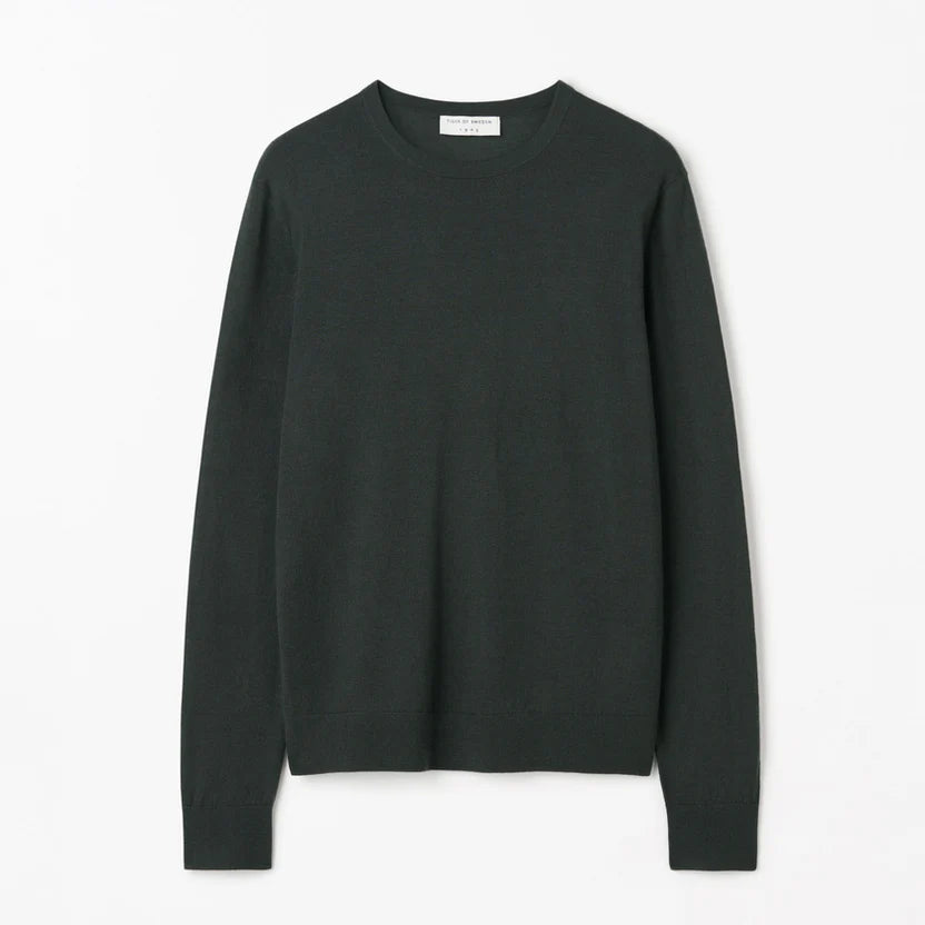Connor RWS Merino Sweater - Midnight Green