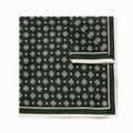 Quadra Silk Handkerchief - Deep Olive