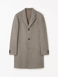 Finnan Tailored Coat - Dark Beige