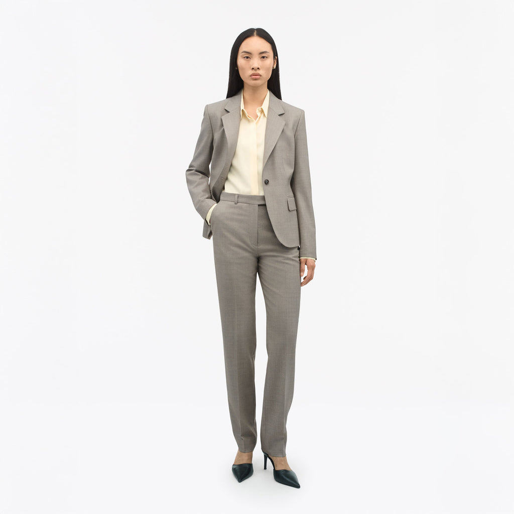 Eller Everyday Tapered Trouser -  Ivory Stone