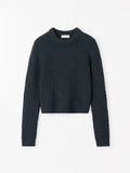 Marie Pull Texturé Tricoté - Bleu Foncé