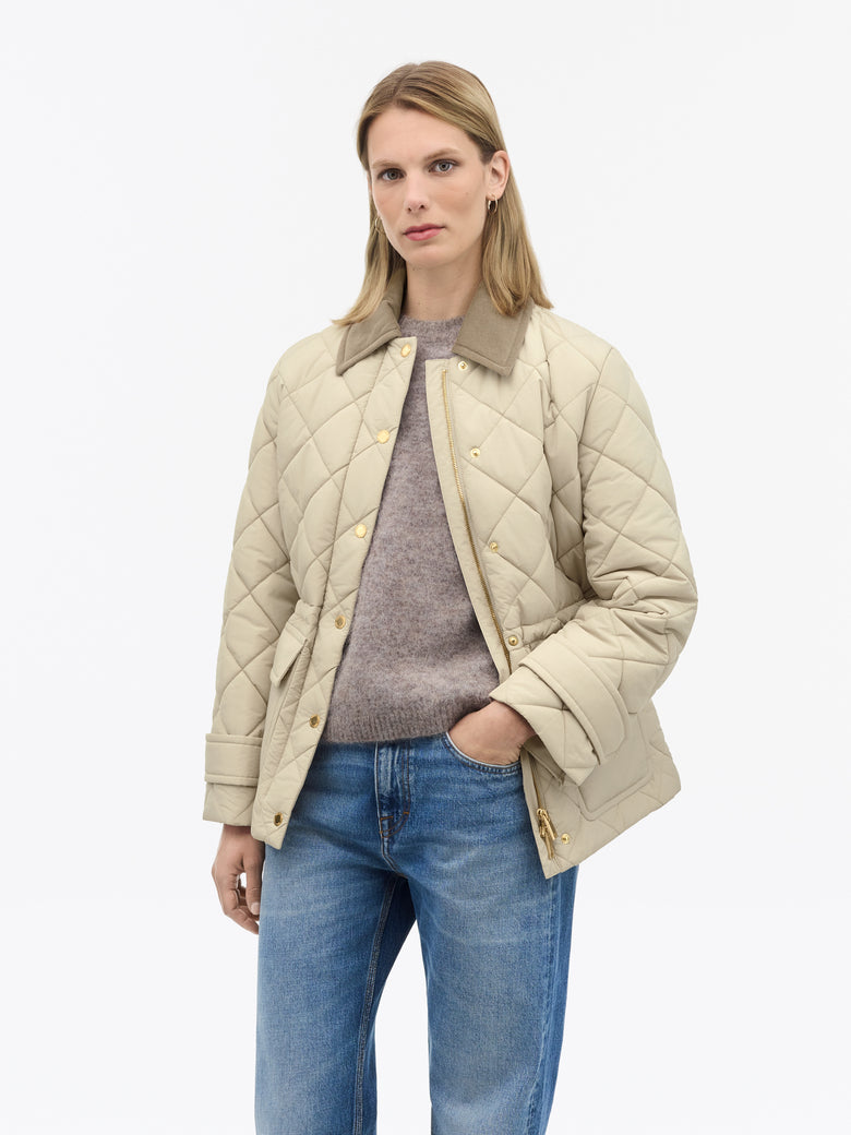 Doudoune Jackie - Beige clair