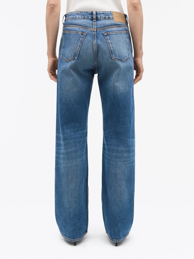 Milis Botanic Mid-Rise Jeans - Blue