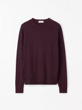 Connor RWS Merino Sweater - Dark Purple