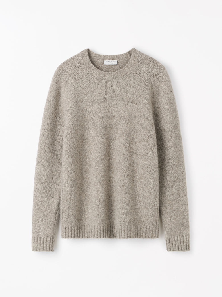 Adryan RWS Crewneck Pullover - Light Ivory