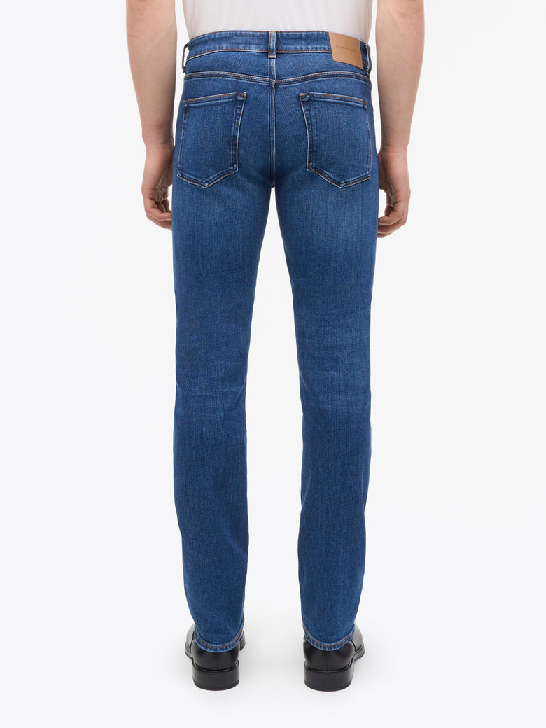 Des Garden Slim-Straight Jeans -  Dark Blue
