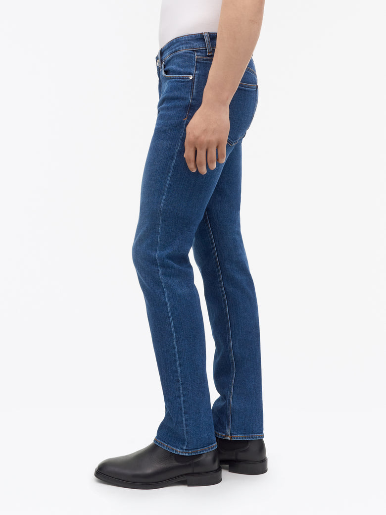 Des Garden Slim-Straight Jeans -  Dark Blue