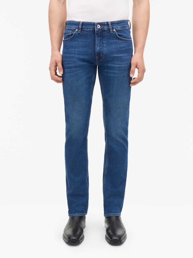 Des Garden Slim-Straight Jeans -  Dark Blue