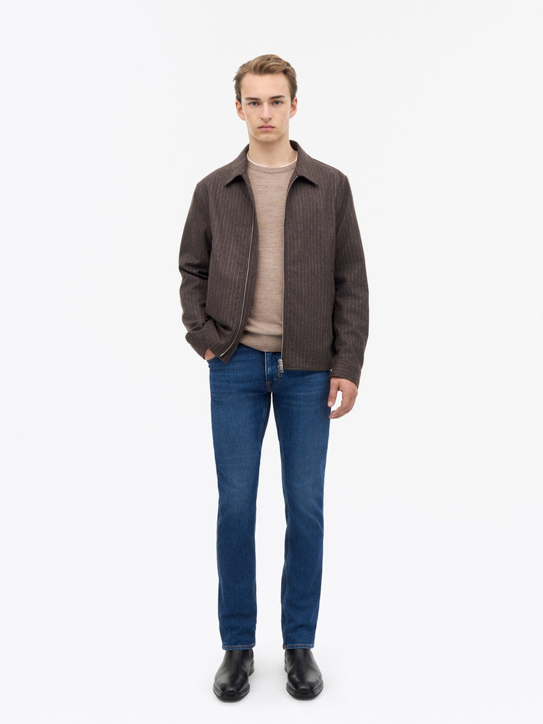 Des Garden Slim-Straight Jeans -  Dark Blue