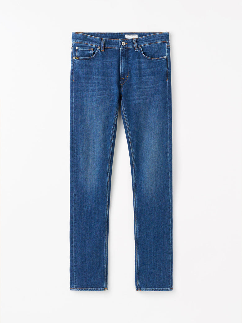 Des Garden Slim-Straight Jeans -  Dark Blue