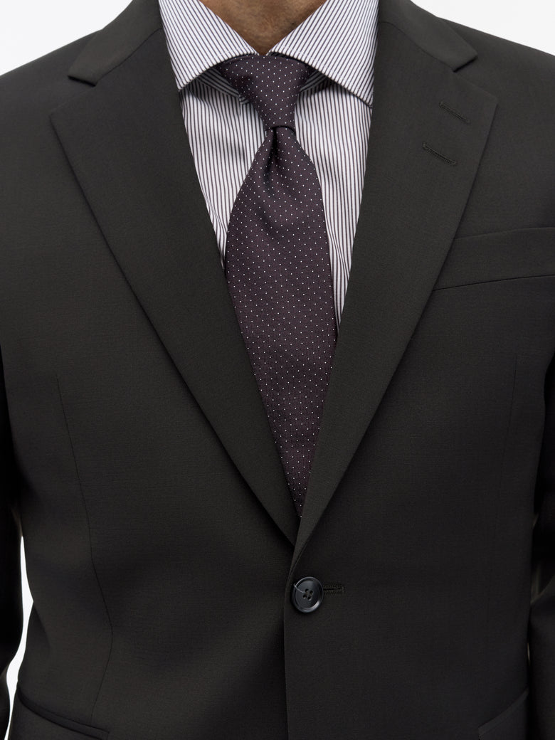Justin RWS Wool Jacket -  Dark Brown