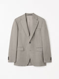 Veste en laine rayée Ease - Terre cuite