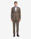 Justin Slim-Fit Wool Jacket - Brown