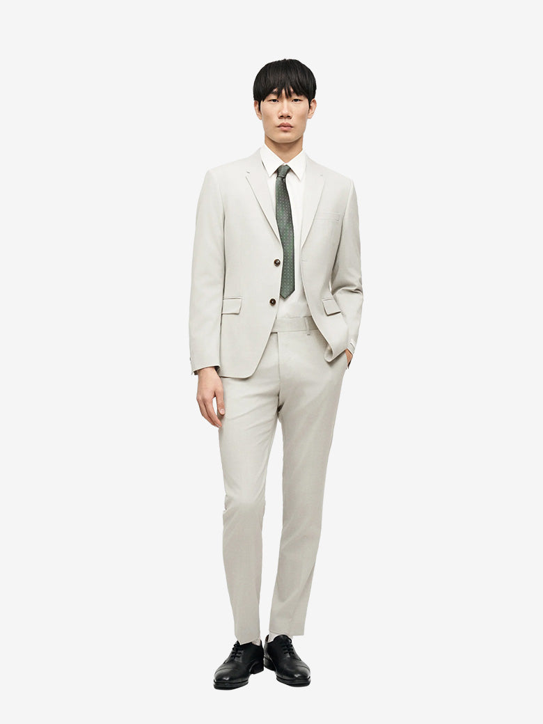 S.Jamie Ensemble tailleur – Gris pierre