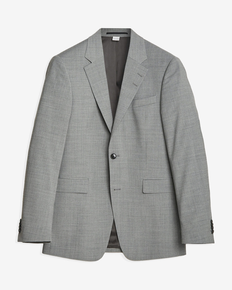 Justin Wool Travel Suit - Med Grey Mel
