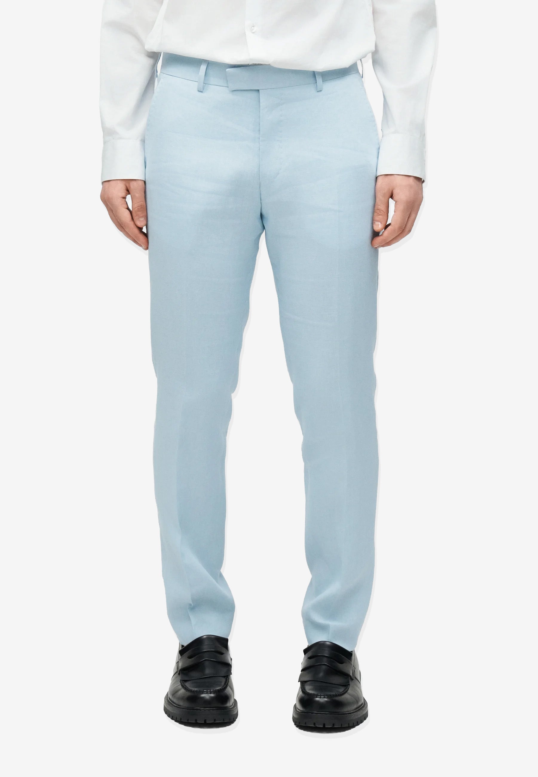Justin Linen Suit - Heather