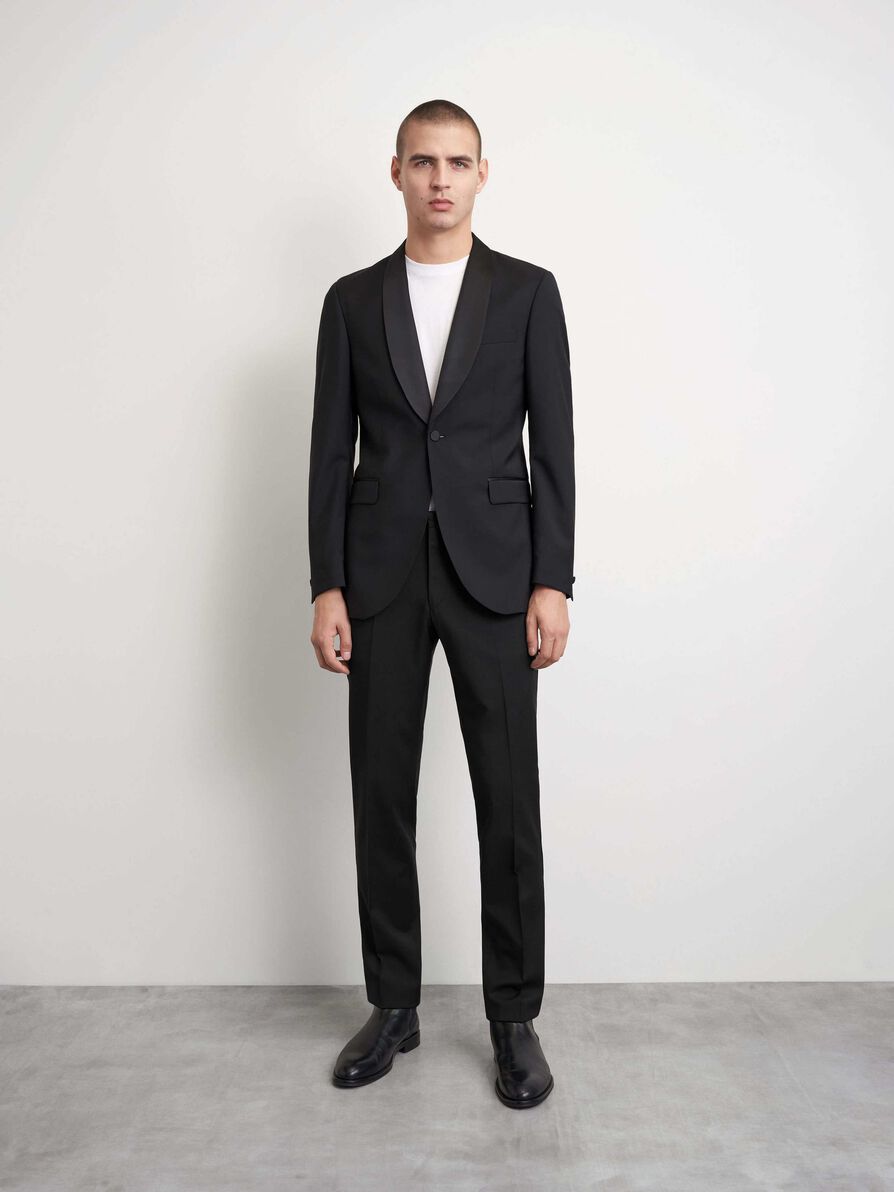 Janson Tux Blazer - Black