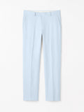 Tense Tapered Linen Trousers - Heather Blue