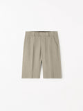 Troy Bermuda Linen Shorts - Auburn Glaze