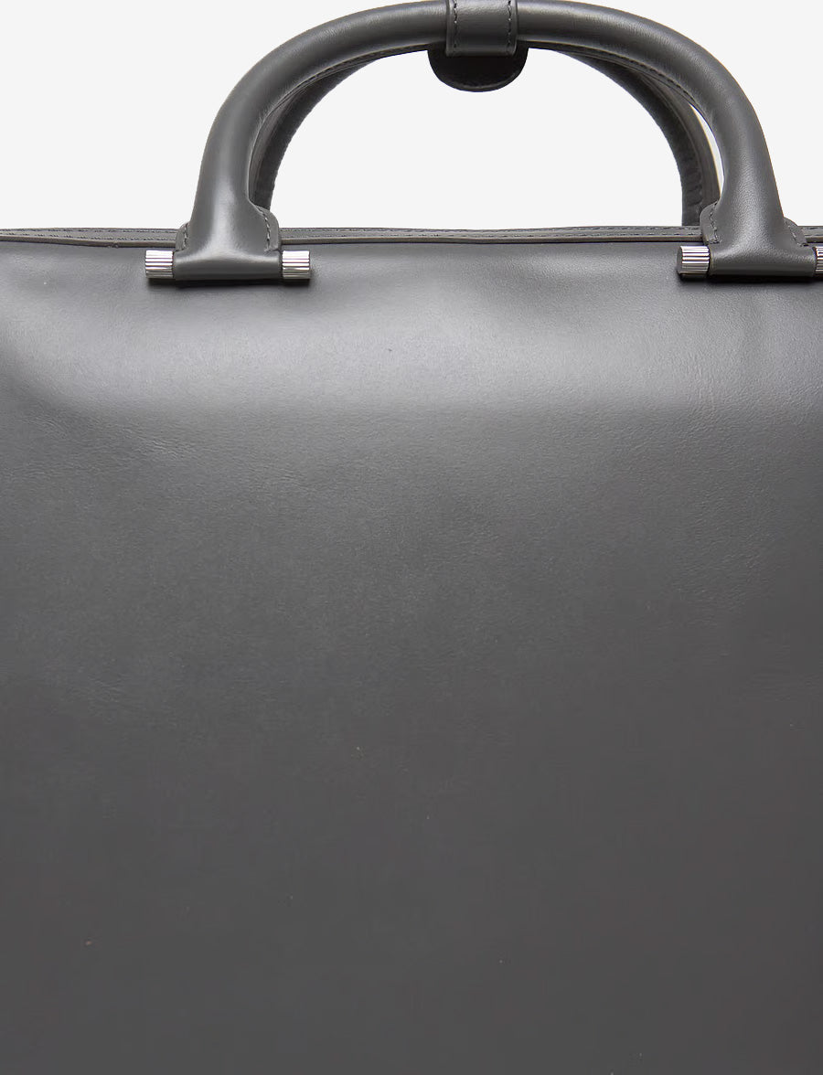 Sac en cuir Valise - Gris Jet