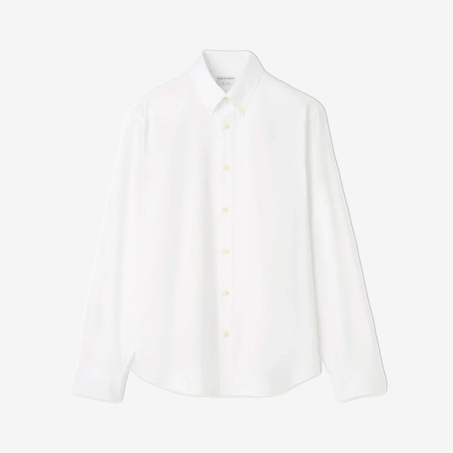Bjorn BD Button Down Shirt - Pure White
